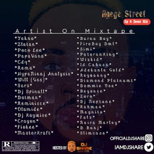 DJ Share – Agege Street (Up & Down Mix) 2020
